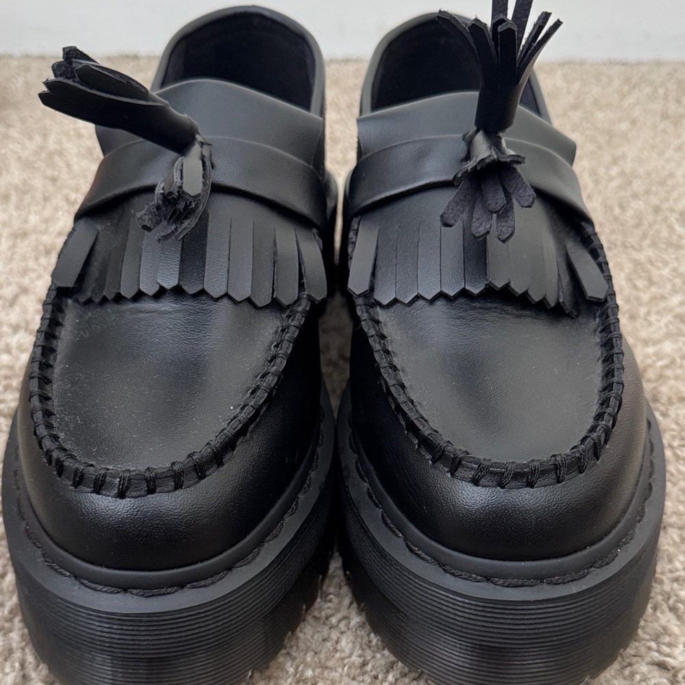 Dr. Martens Black Leather Loafers - Picture 4 of 7